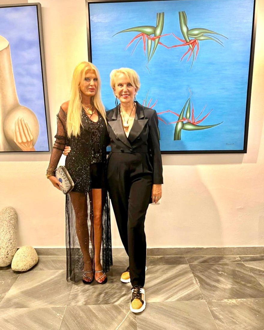 Μαρίνα Πατούλη εμφάνιση πινακοθήκη