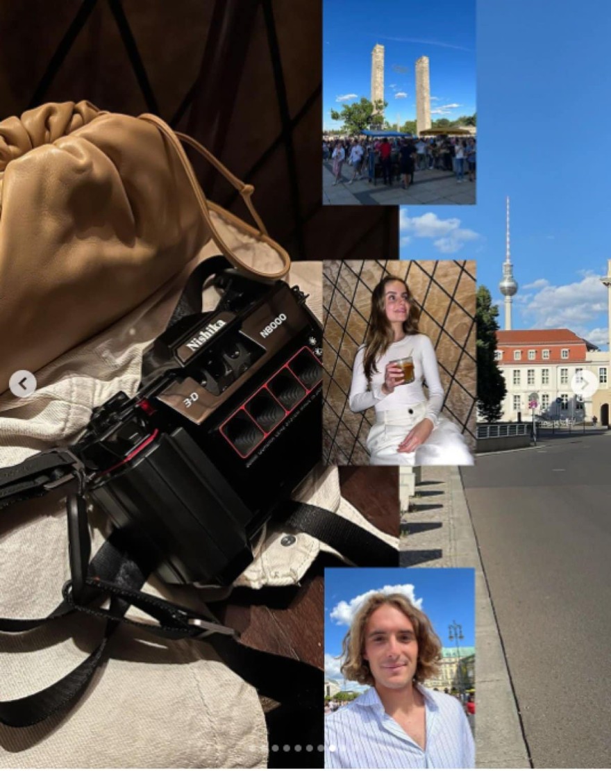 Στέφανος Τσιτσιπάς και Θεοδώρα Πεταλάς σε διακοπές στο Βερολίνο