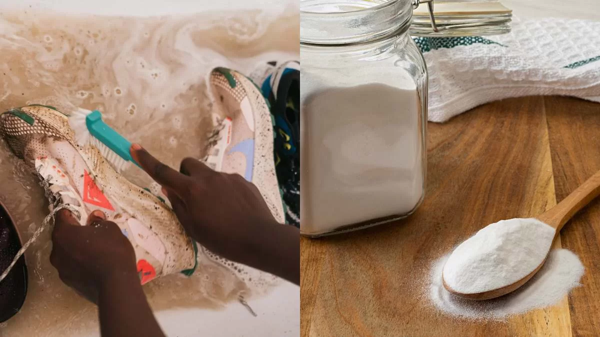 Θα λάμπουν σαν να είναι καινούργια - Τρίψε τα παπούτσια σου με μαγειρική σόδα και το αποτέλεσμα θα σε δικαιώσει