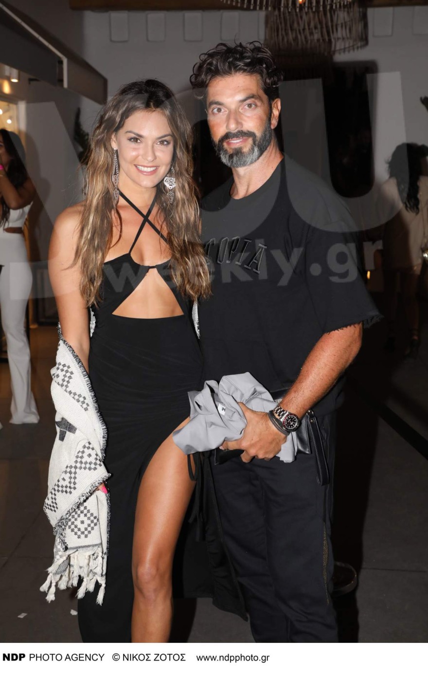 Μαρτίκα - Βριδηίδα: Αποκλειστική φωτογραφί στη Μύκονο