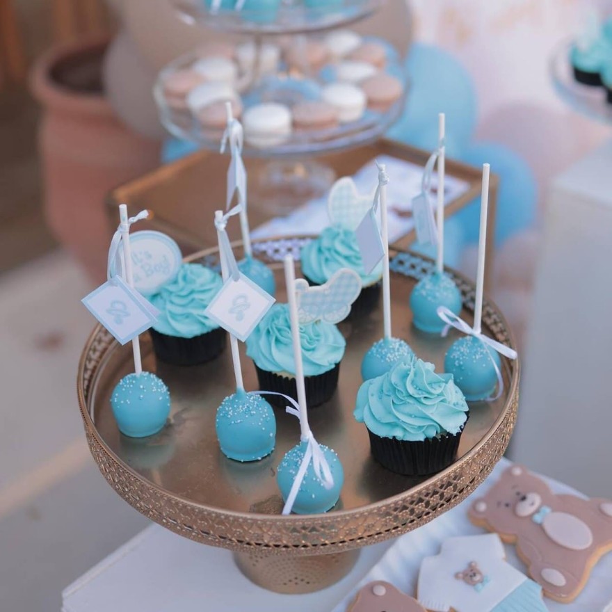 Τα γλυκάκια που ετοίμασε για το baby shower η Στέλλα Δημητρίου