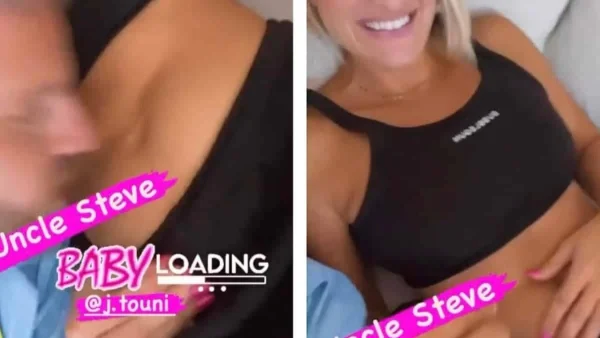 Ο Στιβ της φιλάει την φουσκωμένη της κοιλίτσα - Απίστευτο βίντεο με πρωταγωνίστρια την Ιωάννα Τούνη