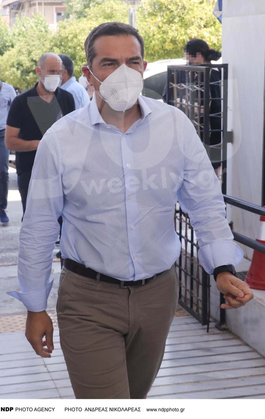 Ηλίας Νικολακόπουλο κηδεία Αλέξης Τσίπρα