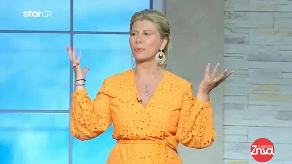 STAR: Ατημέλητη και χωρίς ίχνος μακιγιάζ στην τελευταία της εκπομπή η Ζήνα Κουτσελίνη