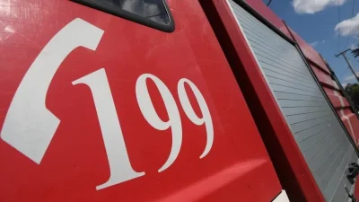 Φωτιά στη Θεσσαλονίκη κοντά στα διόδια