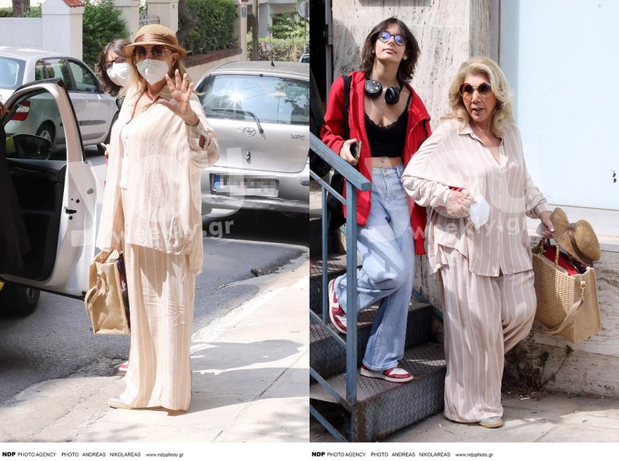 Λίτσα Πατέρα με την εγγονή της