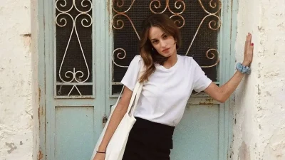 Με μαύρο μπικίνι και φούξια μαντήλι στα μαλλιά - Η Μαρία Βοσκοπούλου "έριξε" το Instagram