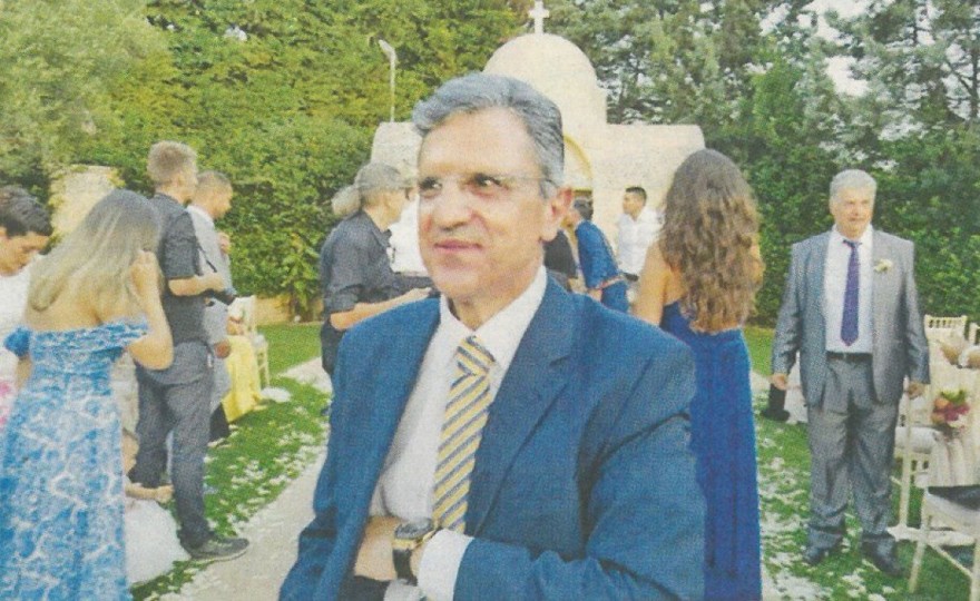 Ο Γιώργος Αυτιάς στον γάμο