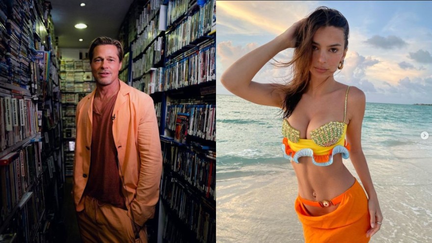 Ο Μπραντ Πιτ και η Έμιλι Ρατακόφσκι 