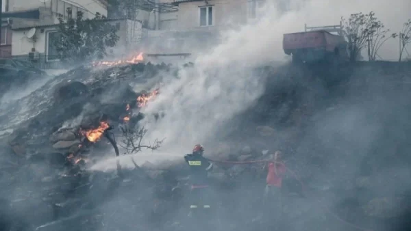 Φωτιά σε δασική έκταση στην Ιτέα