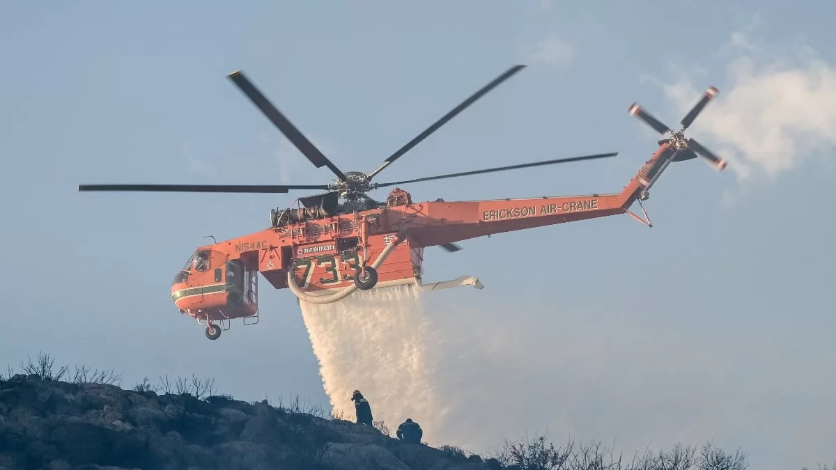 Μεγάλη φωτιά στην Μεσσήνη