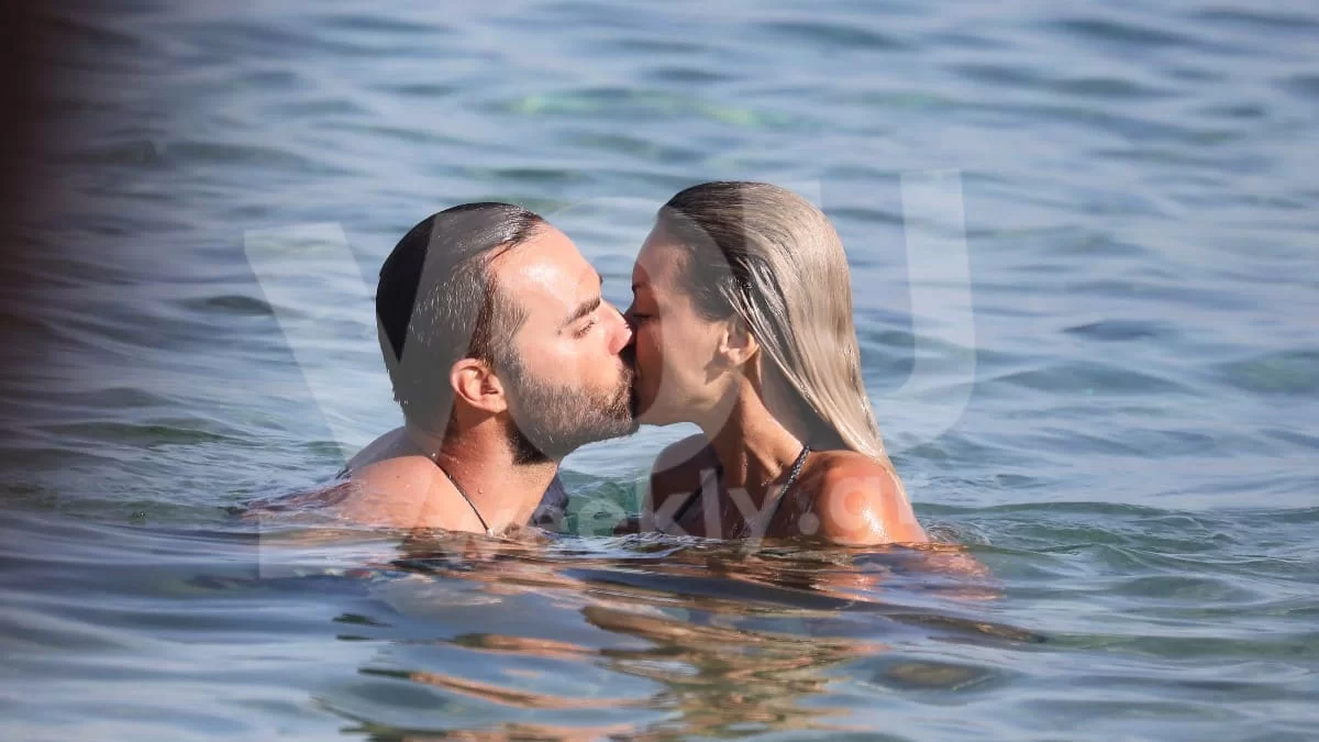 Ασυγκράτητοι ο Κώστας Φραγκολιάς και η Δώρα Πατσιώτη -  Δεν είχαν τέλος τα τρυφερά ενσταντανέ