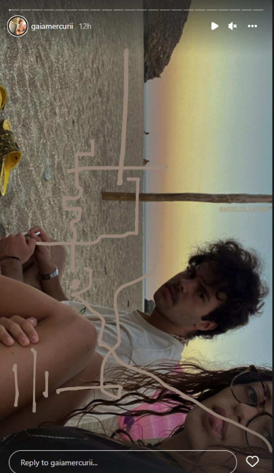 Η ανάρτηση της Γαίας Μερκούρη 