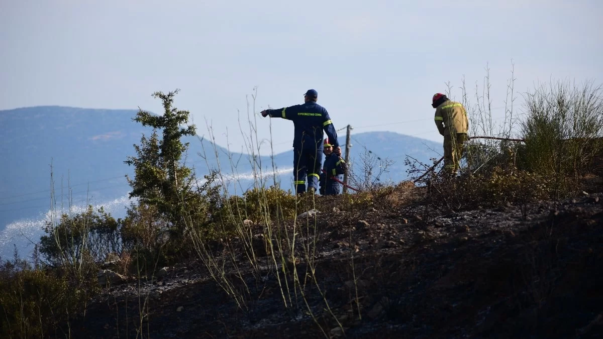 Πολιτική Προστασία: Πολύ υψηλός κίνδυνος για πυρκαγιά σε τρεις περιφέρειες σήμερα 1/8