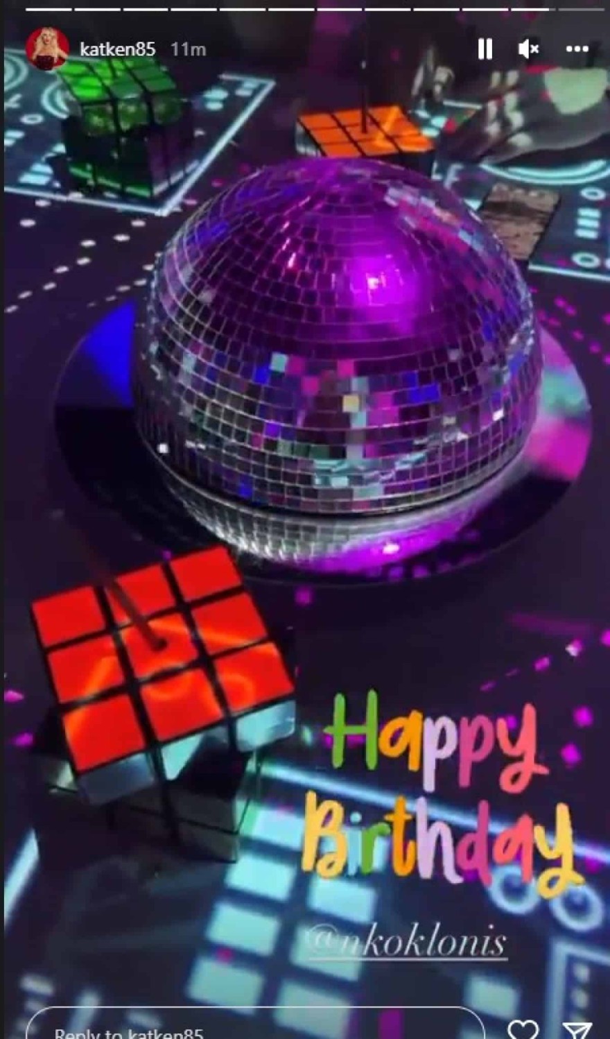 Εικόνα από το κλαμπ που γιόρτασαν τα γενέθλια του Κοκλώνη στη Μύκονο