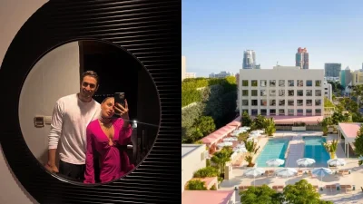 Μετά τις Μαλδίβες, Μαϊάμι - Φωτογραφίες από το εξωπραγματικό ξενοδοχείο που μένουν Μεταξά & Καπότσης