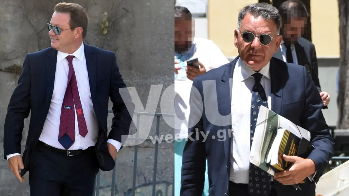 Μέσα στα δικαστήρια «εχθροί» και έξω φίλοι - Για χαλαρό καφεδάκι ο Απόστολος Λύτρας και ο Αλέξης Κούγιας