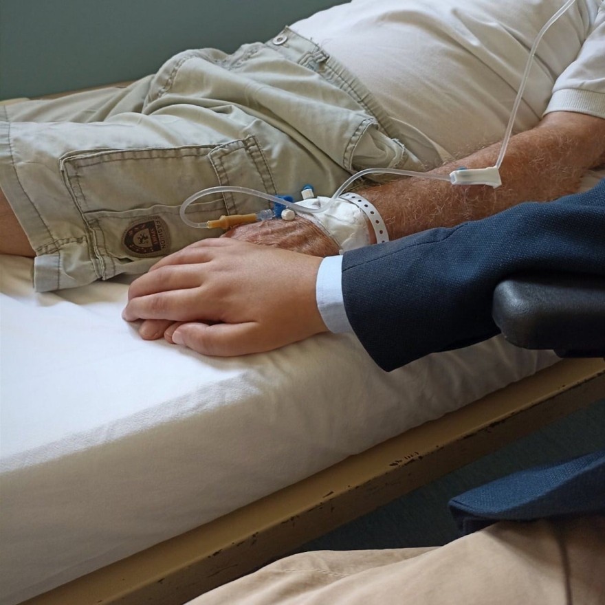 Κυμπουρόπουλος πατέρας νοσοκομείο