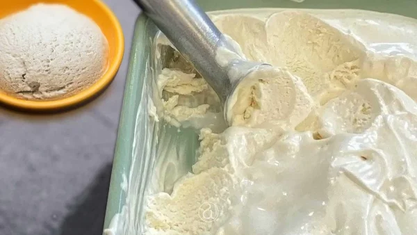 Πανεύκολο και πεντανόστιμο - Παγωτό βανίλια χωρίς αυγά
