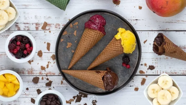 Σε 3 λεπτά είναι έτοιμο: Παγωτό με στέβια χωρίς γάλα και με πολύ λίγες θερμίδες