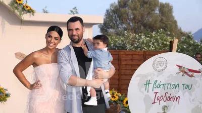 Στιγμές ευτυχίας για την οικογένειά του Γιώργου Παπαδόπουλου - Βάφτισε τον γιο του σε ονειρικό κτήμα
