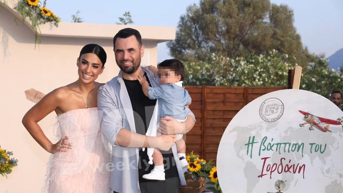 Στιγμές ευτυχίας για την οικογένειά του Γιώργου Παπαδόπουλου - Βάφτισε τον γιο του σε ονειρικό κτήμα