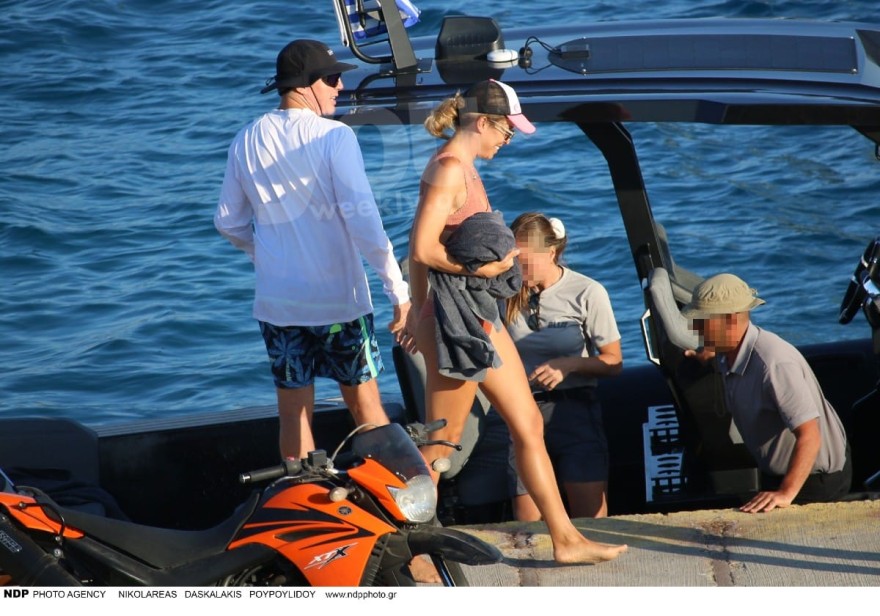 Μαριέττα Χρουσαλά Λέων Πατίτσας διακοπές