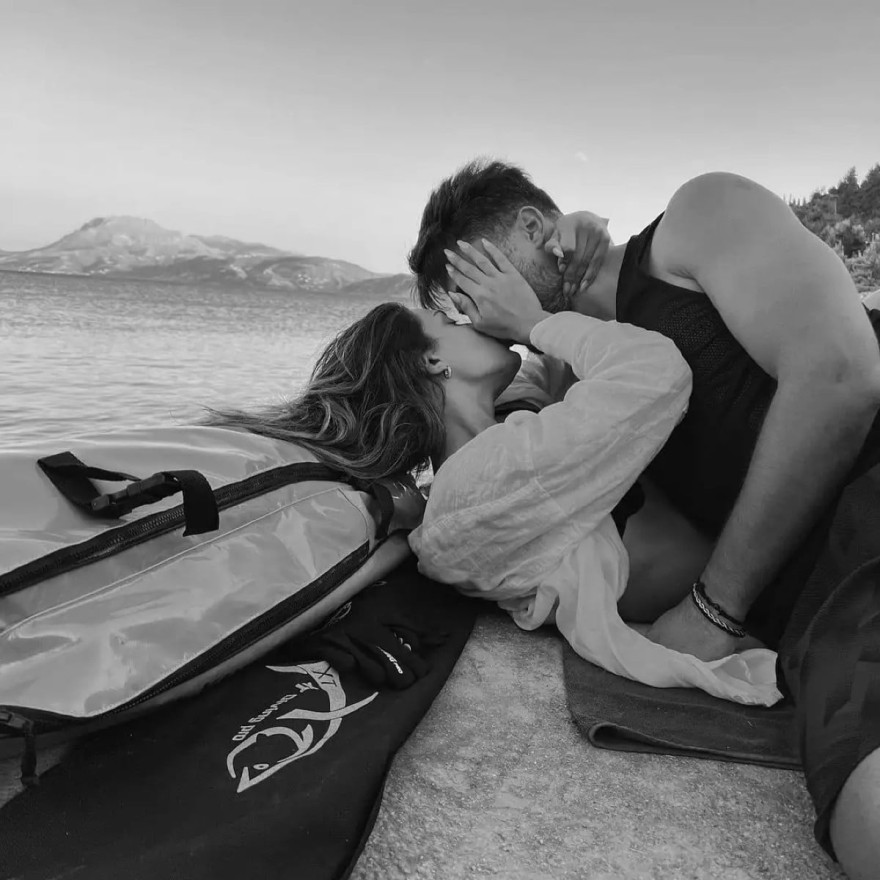 Κατσούλης και Ρουμελιώτη σε μια άκρως τρυφερή στιγμή