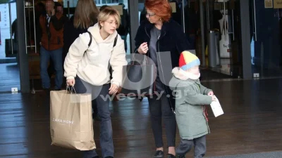 Ο γιος της Ρουμελιώτη έχει μεγαλώσει πολύ - Φωτογράφισε την ηθοποιό σε μια μοναδική στιγμή