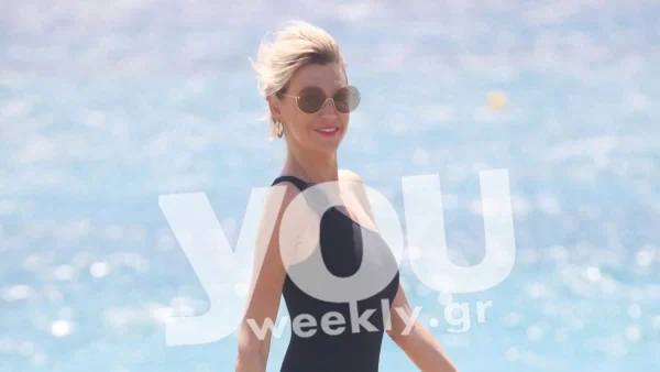 Τα δύο μέτρα είναι λίγα - ''Χαμός'' στη Μύκονο με τα πόδια της Σάσας Σταμάτη