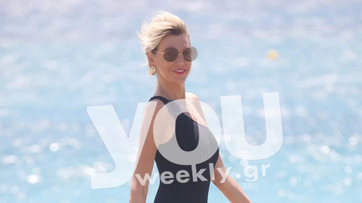 Τα δύο μέτρα είναι λίγα - ''Χαμός'' στη Μύκονο με τα πόδια της Σάσας Σταμάτη