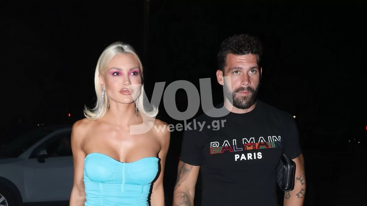 Δεν την άφησε λεπτό από την αγκαλιά του - Τα νυχτοπερπατήματα του Στάθη Σχίζα με την Παναγιώταρου