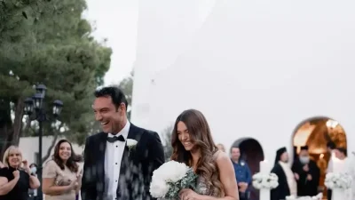 ''Βροχή'' το ρύζι στο γάμο της εγκυμονούσας Ιωάννας Σιαμπάνη με τον Σταθοκωστόπουλο - Οι πρώτες επίσημες φωτογραφίες