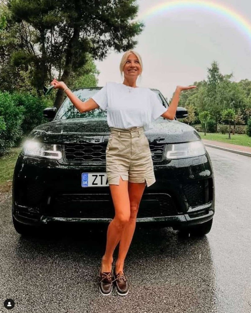 Φαίη Σκορδά αυτοκίνητο