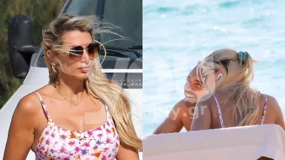 Οι πρώτες αποκλειστικές φωτογραφίες της Σπυροπούλου που επιβεβαιώνουν την εγκυμοσύνη - Με ρίζα και ολόσωμο μαγιό που διαγράφει την φουσκωμένη της κοιλίτσα