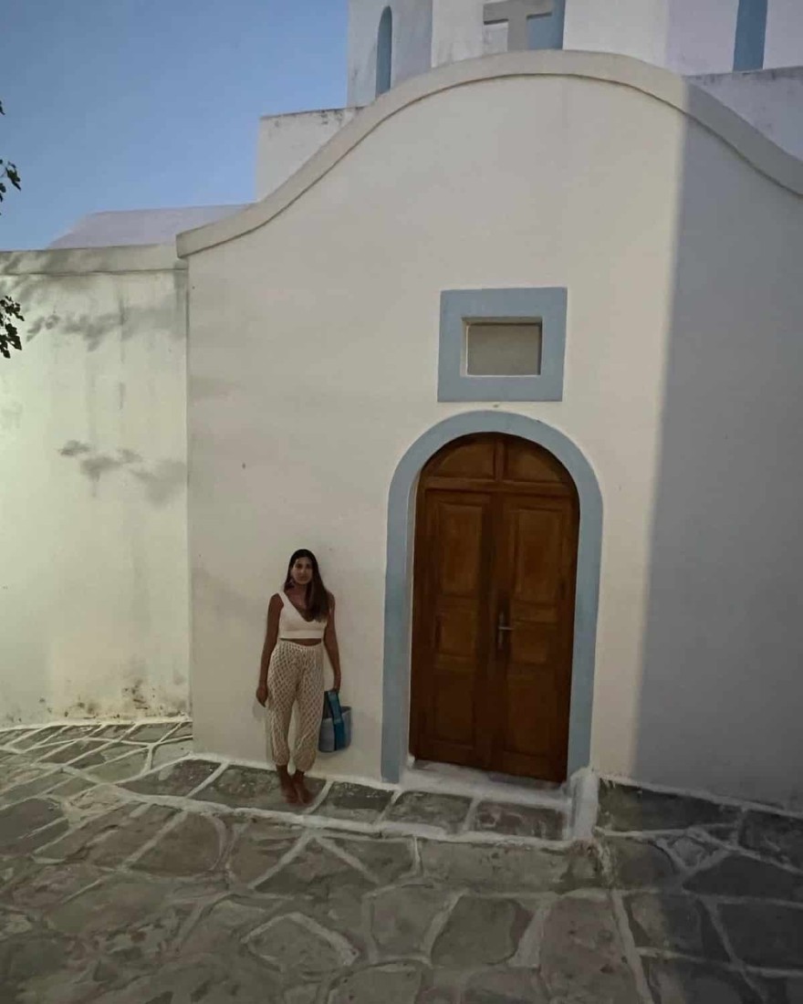 Σταματίνα Τσιμτσιλή - διακοπές