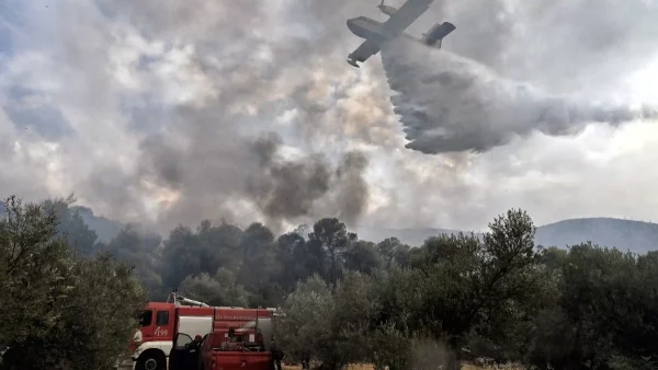 Φωτιά τώρα στα Κύθηρα