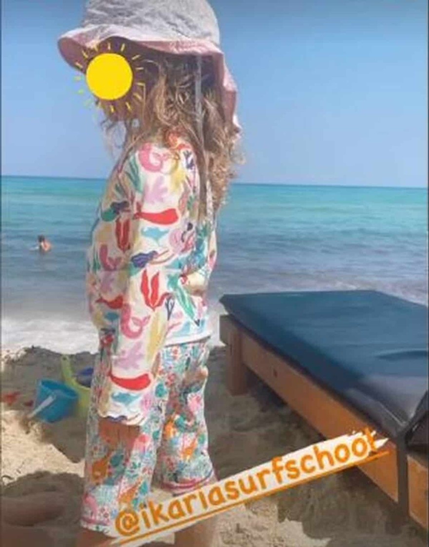 Τζένη Μπότση - παιδί