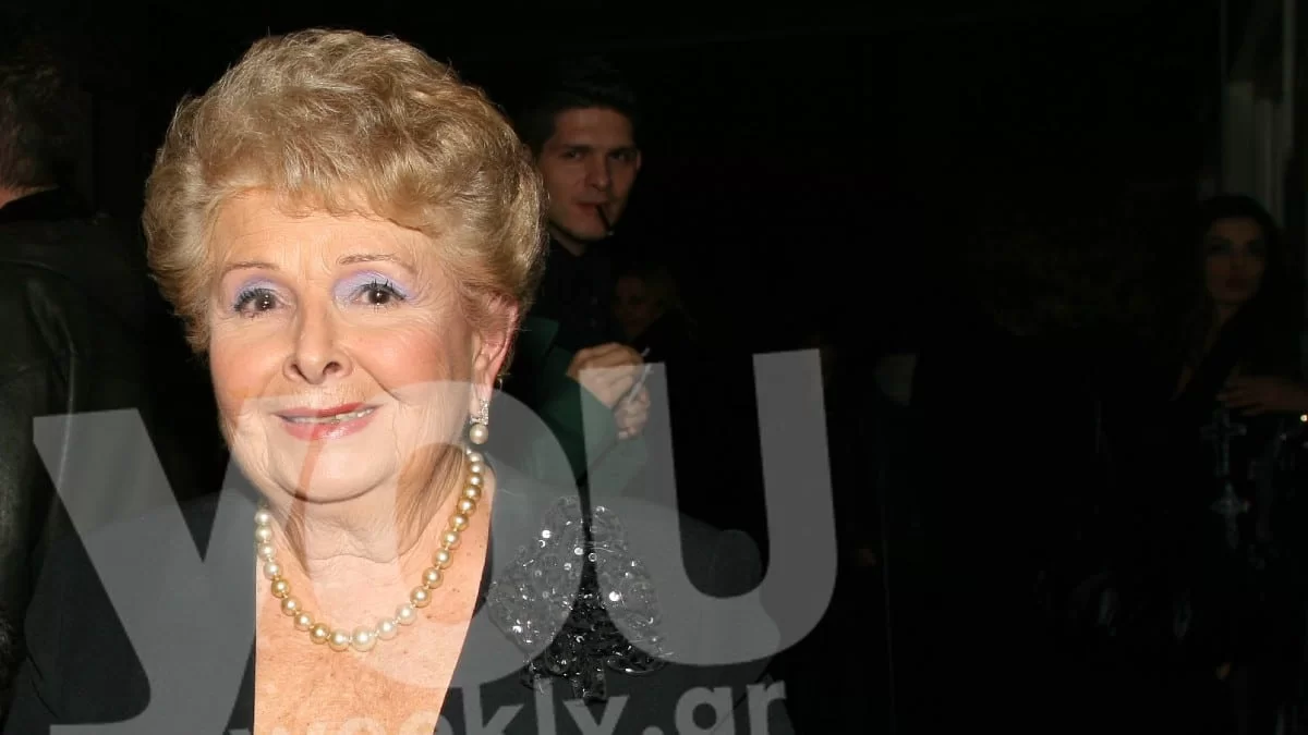 «Αύριο μπορεί να πεθάνω...» - Οι δηλώσεις της Βέφας Αλεξιάδου λίγο πριν κλείσει τα 90