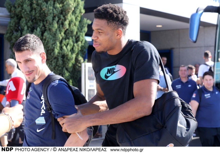 Ο Γιάννης Αντετοκούνμπο επέστρεψε στην Ελλάδα