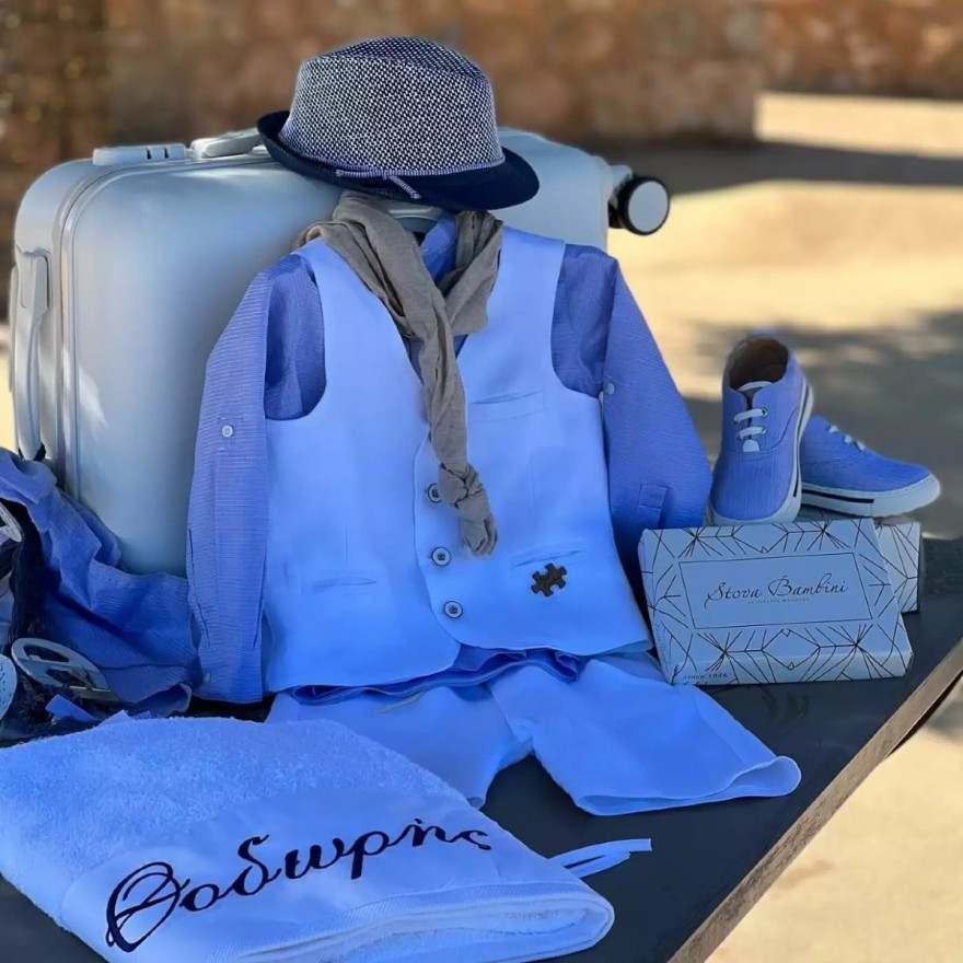 Φωτεινή Αθερίδου βάφτιση