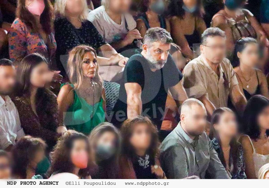 Δέσποινα Βανδή και Βασίλης Μπισμπίκης  περιοδικό you