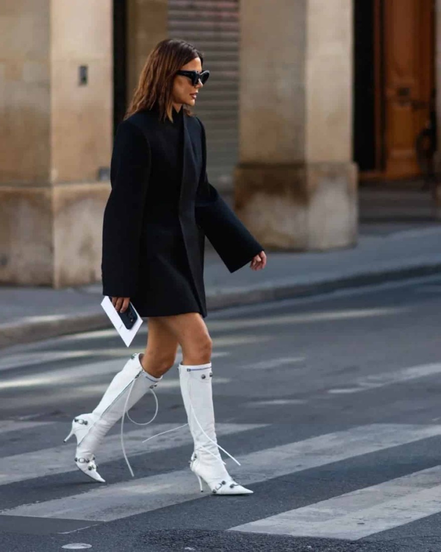 Ασπρόμαυρο look