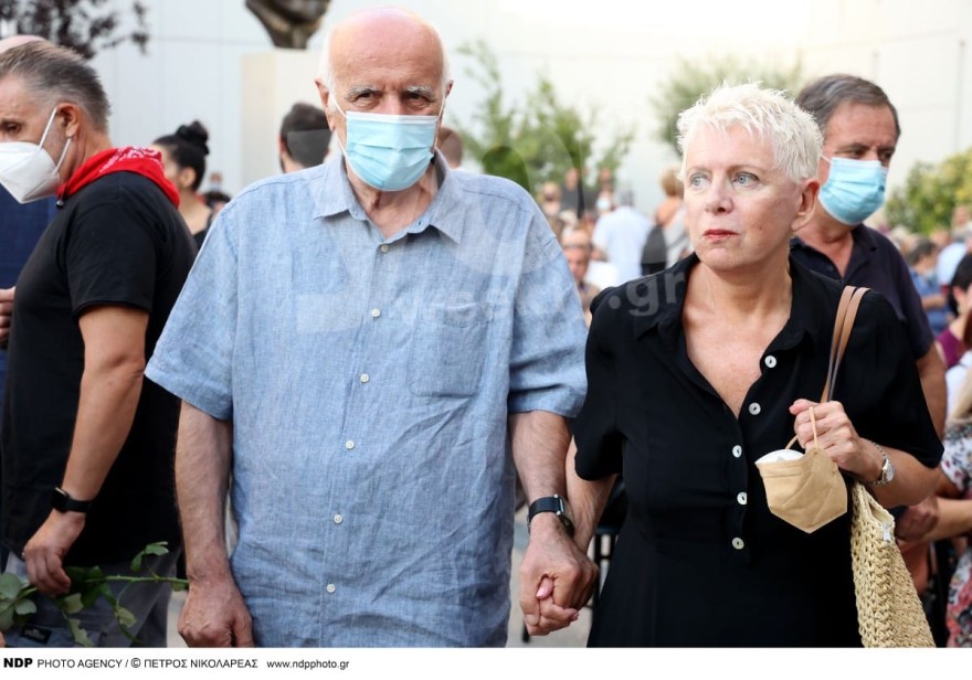 Έλενα Ακρίτα με τον συζυγό της 