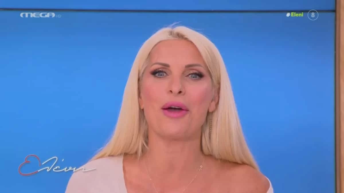 «Αυτό που νιώθω είναι...» - Το πρόσωπο που αποθέωσε δημόσια η Ελένη Μενεγάκη στον "αέρα" της εκπομπής της
