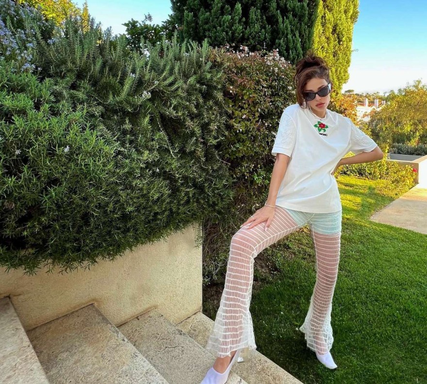  Οι φωτογραφίες της Ελένης Φουρέιρα μετά τις φήμες εγκυμοσύνης