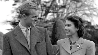 Ξανά στην αγκαλιά του αγαπημένου της Φίλιππου - Ρίγος συγκίνησης με το σκίτσο που κυκλοφορεί μετά το θάνατο της Βασίλισσας Ελισάβετ