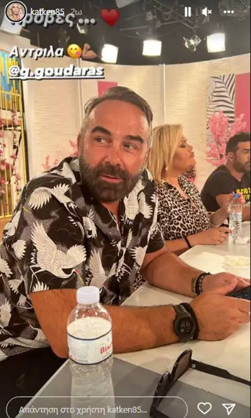 Πλάνα από τις πρόβες του Γκουντάρα και της Καινούργιου πριν την πρεμιέρα