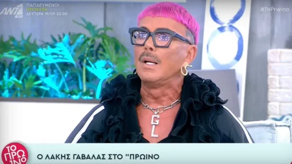 ''Δεν της έφταναν τα 12.000 που της έδινα'' - Ξεσπά ο Λάκης Γαβαλάς για την αντιδικία με την υπάλληλό του