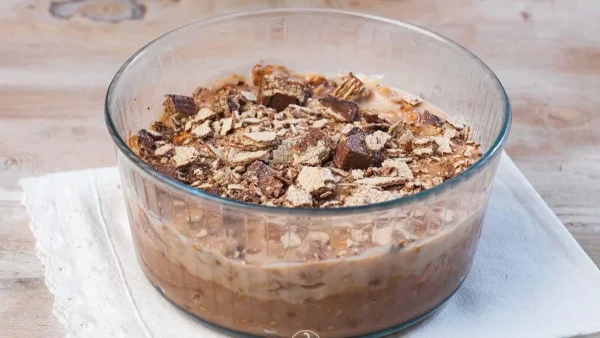 Της τελευταίας στιγμής - 20λεπτο γλυκό ψυγείου με πραλίνα και μπισκότα